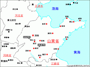 Map-China-Province-Shandong